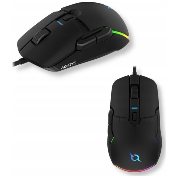 AQIRYS Myszka przewodowa LYNX black