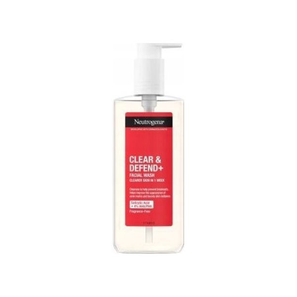 NEUTROGENA_Clear Defend + Facial Wash żel oczyszczający 200ml