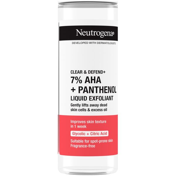 NEUTROGENA_Clear &amp| Defend+ Liquid Exfoliant Peeling peeling do twarzy 125ml