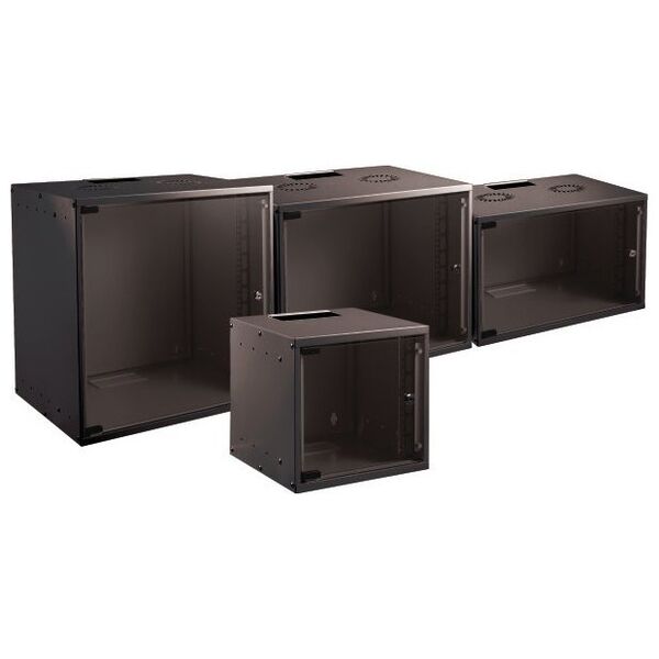 Obudowa serwerowa EFB EFB 19" 12HE Wandgeh. Basic, Tiefe 600mm, unmontiert,schwarz