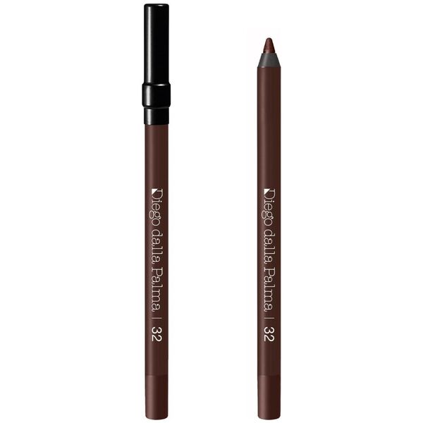 Diego Dalla Palma, Stay On Me, Waterproof, Gel Eyeliner, 32, Brown, 1.2 g For Women