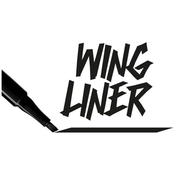 Pupa, Wing Liner, Liquid Eyeliner, Black, 1 ml For Women