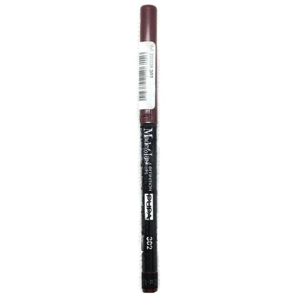 Pupa, Made To Last, Contour, Lip Liner, 302, Chic Burgundy, 0.35 g For Women