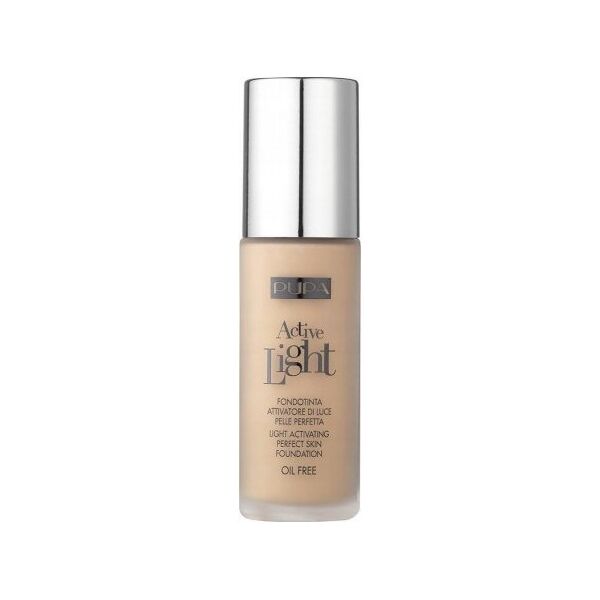 Pupa, Active-Light, Oil Free, Illuminating, Liquid Foundation, 050, Golden Beige, 30 ml For Women