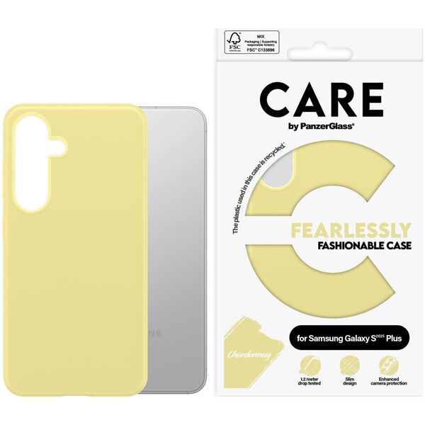 CARE Fashionable Case Chardonnay Samsung Galaxy S25 Plus