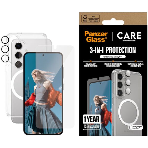 CARE Flagship 3-in-1 Bundle Samsung Galaxy S25