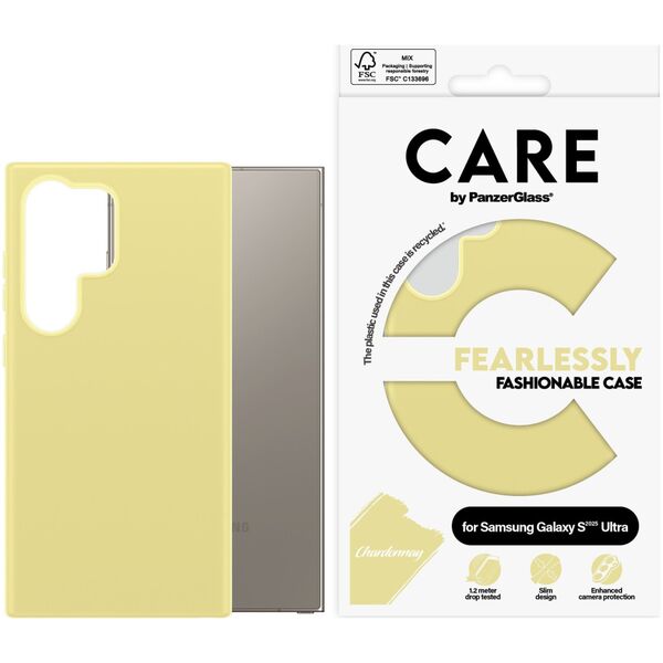 CARE Fashionable Case Chardonnay Samsung Galaxy S25 Ultra