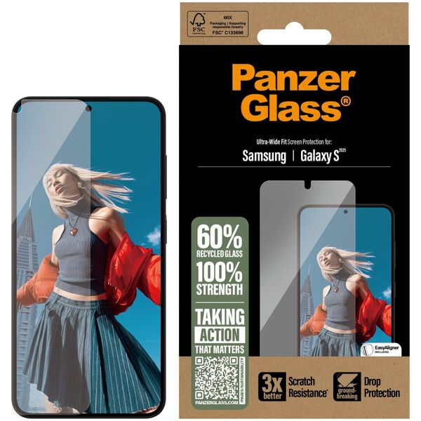 PanzerGlass Screen Protector Samsung Galaxy S25