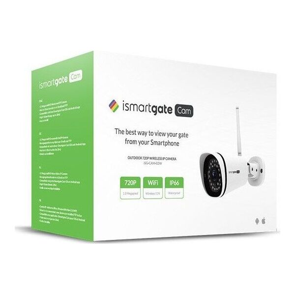 ismartgate IP κάμερα ismartgate Έξυπνη κάμερα εξωτερικού χώρου 720p 10159968 8437019447724