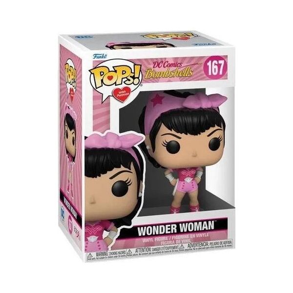 Funko Pop Funko DC Comics POP Heroes Vinyl Figure BC Awareness - Bombshell Wonder Woman 9 cm, play figure 10228728 889698585033