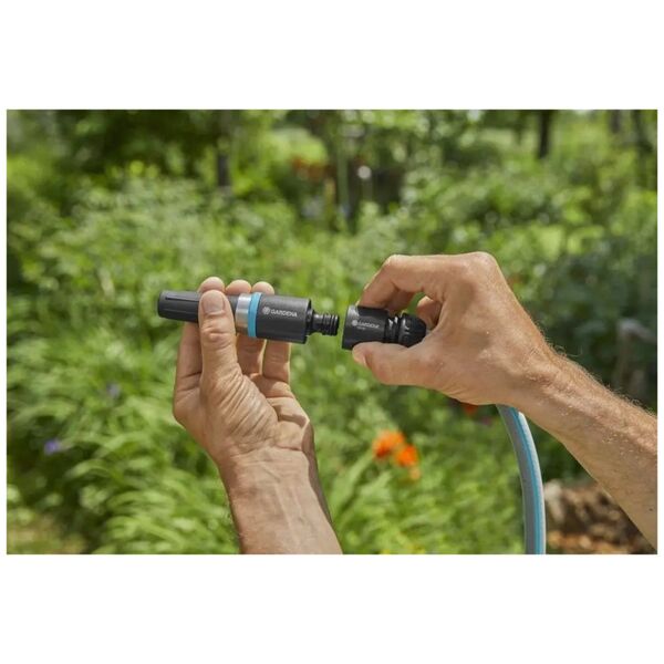 Βασικός εξοπλισμός Gardena GARDENA EcoLine, συμπεριλαμβανομένου ακροφυσίου καθαρισμού (μαύρο/τιρκουάζ, 5 τεμάχια) 10405884 4078500057608