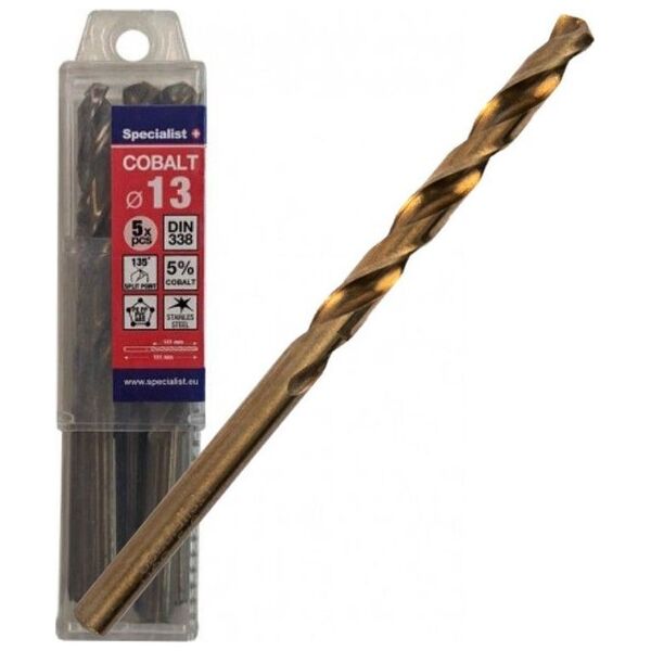 Specialist+ Specialist+ Τρυπάνι μετάλλου κοβαλτίου. γρ. 13mm 5vnt 10406116 4779039134494