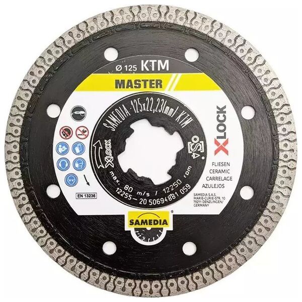 Camelion Deim. d "SAMEDIA" KTM 125x22,2/1,4 mm X-Lock 10407346 3475181119747