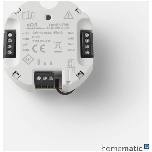 HomeMatic IP Homematic IP Wiegand Schnittstelle 11720809 4047976551828