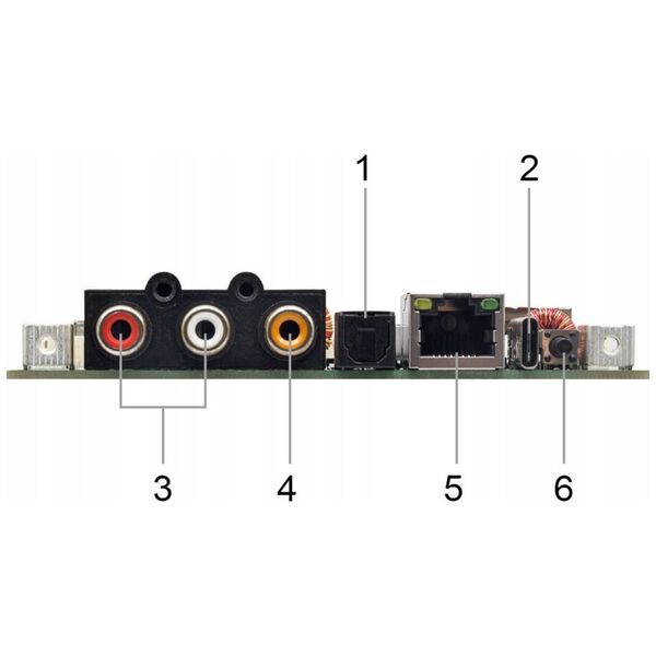 Arylic Arylic Up2Stream HD DAC - Airplay 2 High-Res Wireless Aptx HD Streaming Board (χωρίς ενισχυτή) 12018073 5904673780311