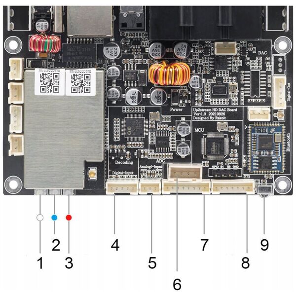Arylic Arylic Up2Stream HD DAC - Airplay 2 High-Res Wireless Aptx HD Streaming Board (χωρίς ενισχυτή) 12018073 5904673780311