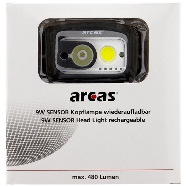 Φακός HEADLIGHT Arcas 9W 480LM SENS 13524860 4260030255818