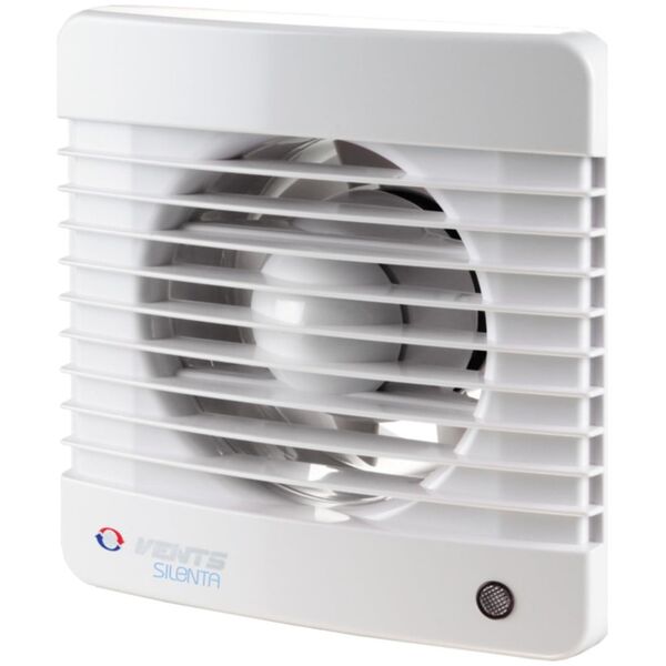 Vents Fan, household VENTS 125Silenta-MTH, d125, with timer, humidity sensor, performance - 152m3/