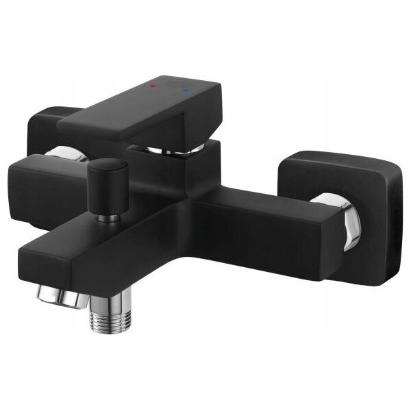 Bateria prysznicowa Sourcing Bathroom faucet FERRO STACCATO BSD1BL, with shower set, black