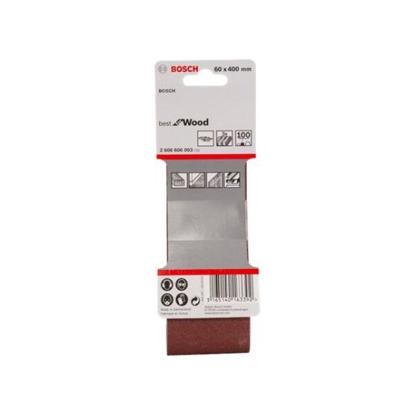 Bosch Sanding belt set BOSCH X440, 100 x 610 mm, K 100, 10 pcs., N