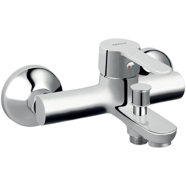Bateria wannowa Ferro Savio ścienne chrom (BSV1)