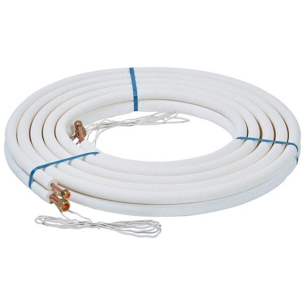Vaillant Χάλκινος σωλήνας, ψύξης, διπλός 1/4" 1/2", με επίστρωση, e-bus, μήκους 5 m. (VWL 35 - VWL 55) 10600063 4024074813577