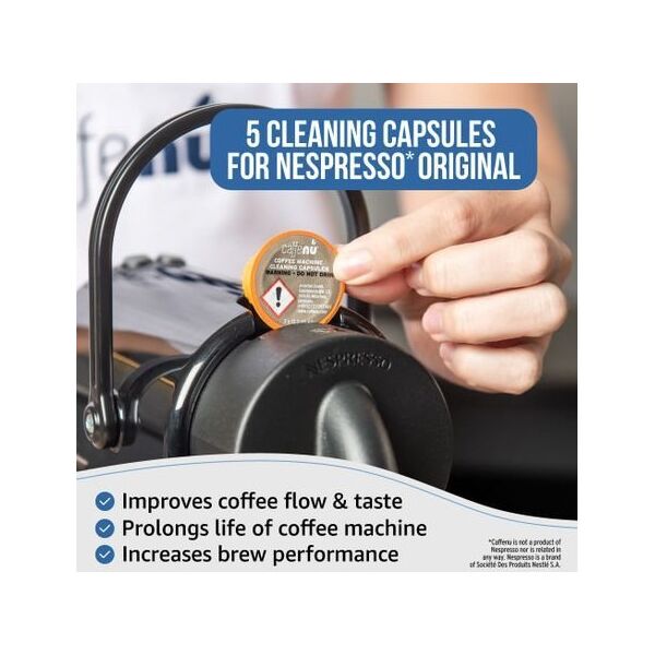 Cleaning capsules Caffenu, 5 pcs.