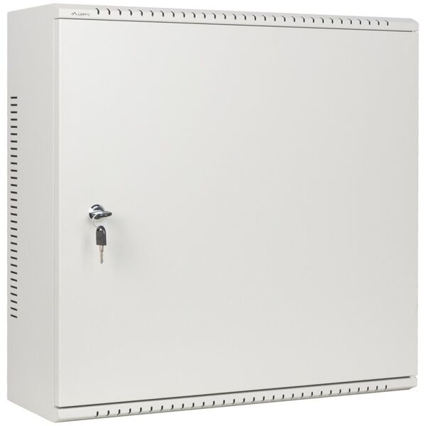 SZAFA INSTALACYJNA RACK WISZĄCA 19" 6U+3U 540X200 NISKOPROFILOWA SZARA LANBERG (ZŁOŻONA)