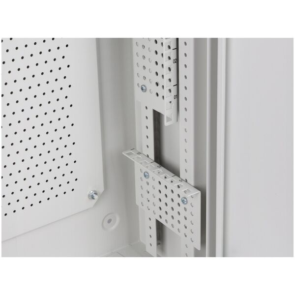SZAFA INSTALACYJNA RACK WISZĄCA 19" 6U+3U 540X200 NISKOPROFILOWA SZARA LANBERG (ZŁOŻONA)