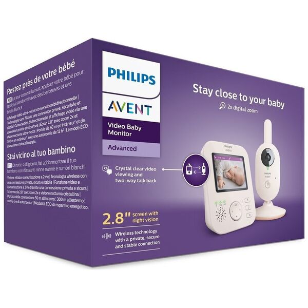Philips Avent Video Baby Monitor SCD881/26
