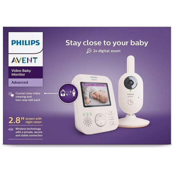 Philips Avent Video Baby Monitor SCD881/26