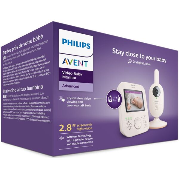 Philips Avent Video Baby Monitor SCD881/26