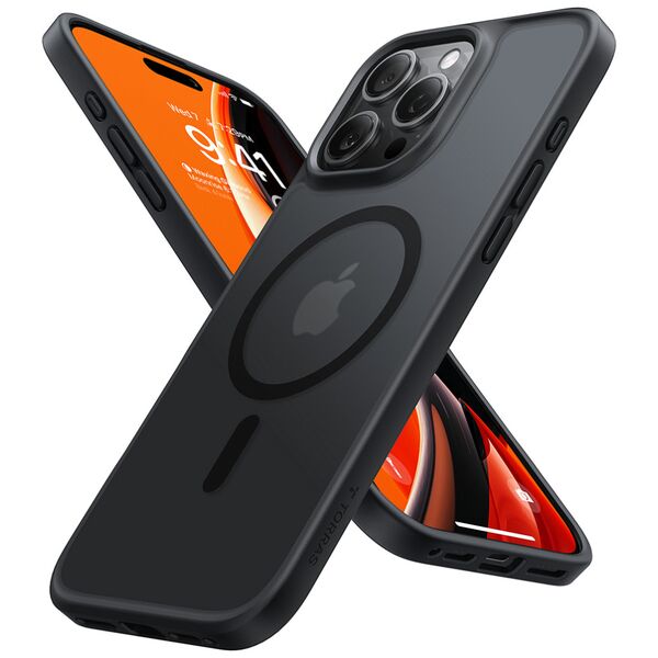 Torras Case for iPhone 16 Pro Max - Torras Guardian Magnetic Series - Black 6970592332428 έως 12 άτοκες Δόσεις