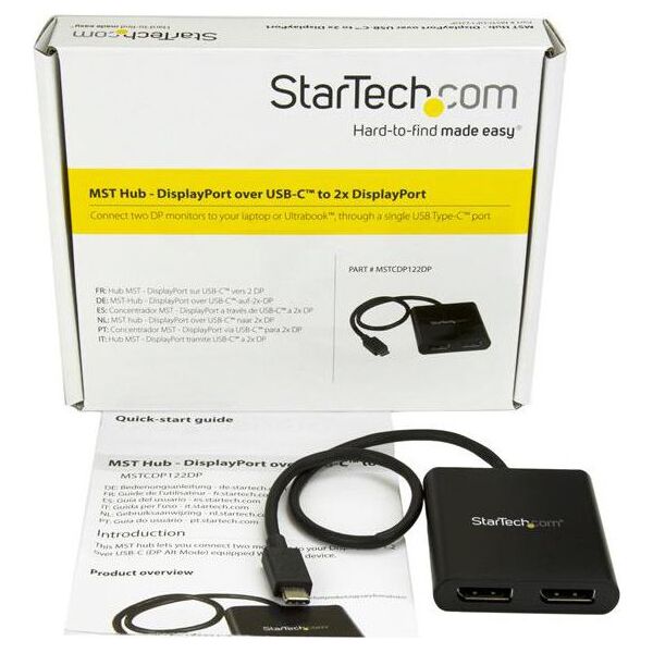 Stacja/replikator StarTech USB-C (MSTCDP122DP)