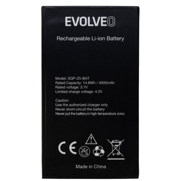Μπαταρία Evolveo EVOLVEO SGP-Z5-BAT 4000 mAh Li-Ion pro StrongPhone Z5, χύμα 13302494 8595683202091
