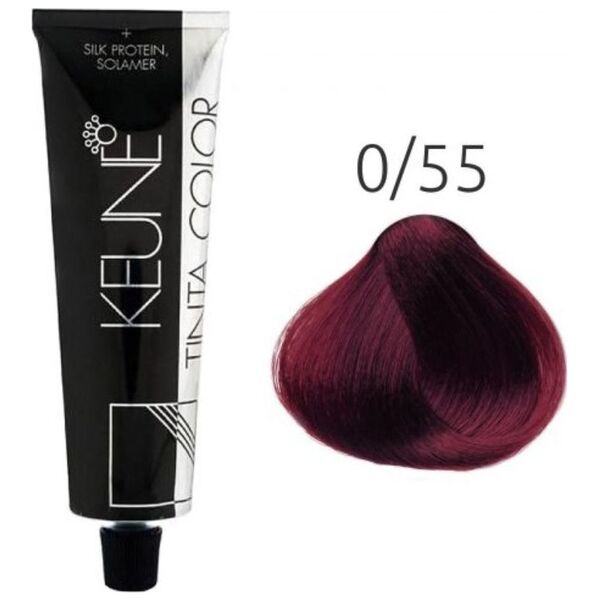 Keune Keune, Χρώμα Tinta, Μόνιμη Βαφή Μαλλιών, 0/55 Μαόνι, 60 ml για γυναίκες 13321958 8717185383539