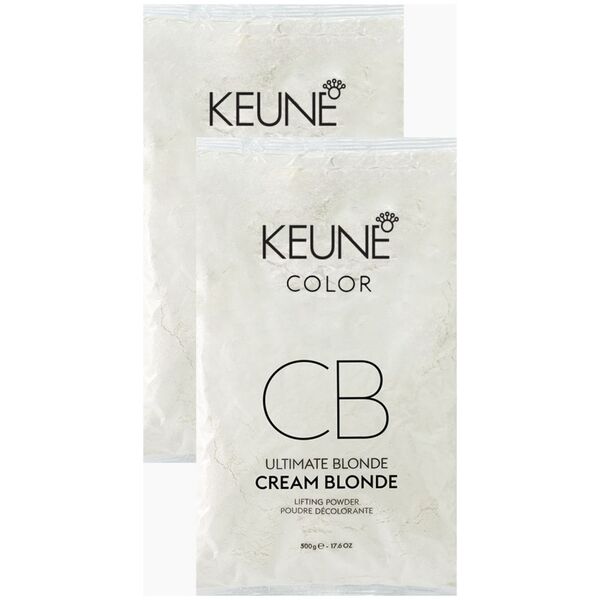 Keune Set, Keune, Cream Blonde, Hair Oxidant Powder, Refill, 2 τμχ, 500 g Για γυναίκες 13451840 8719281058236