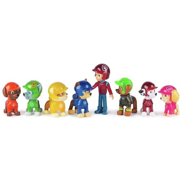 Φιγούρα Paw Patrol Σετ φιγούρες PAW PATROL Rescue Wheels Giftpack, 8vnt., 6070513 14234187 681147025912