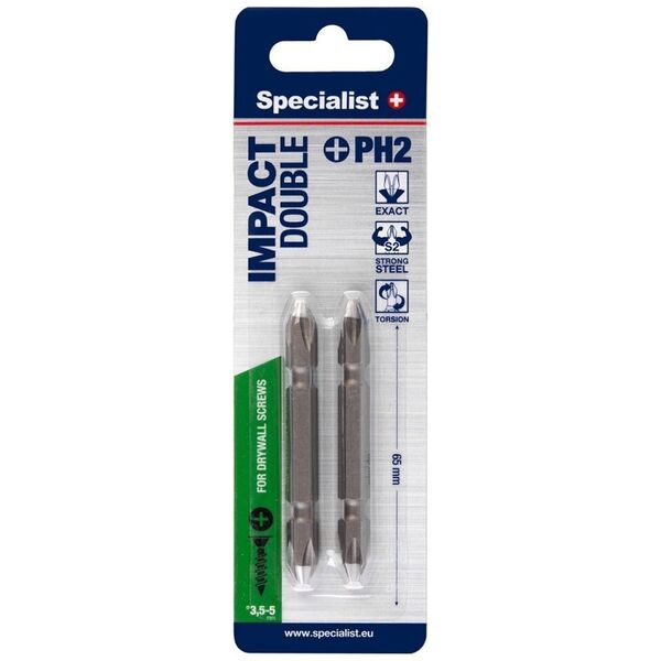 SPECIALIST+ nozzle PH2/PH2, 65mm, 2 pcs.