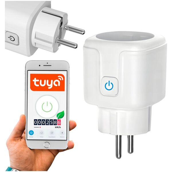 Gniazdo WiFi Tuya LTC GGW LXU414