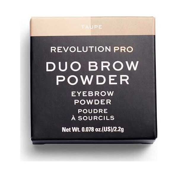 Makeup Revolution Makeup Revolution, REVOLUTION PRO, Vegan, Πούδρα φρυδιών, Taupe, 2,2 g για γυναίκες 13075568 5057566091299