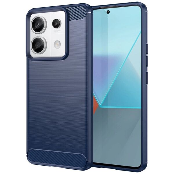 Θήκη Hurtel Carbon για Xiaomi Redmi Note 13 Pro - μπλε 13251068 9145576285312