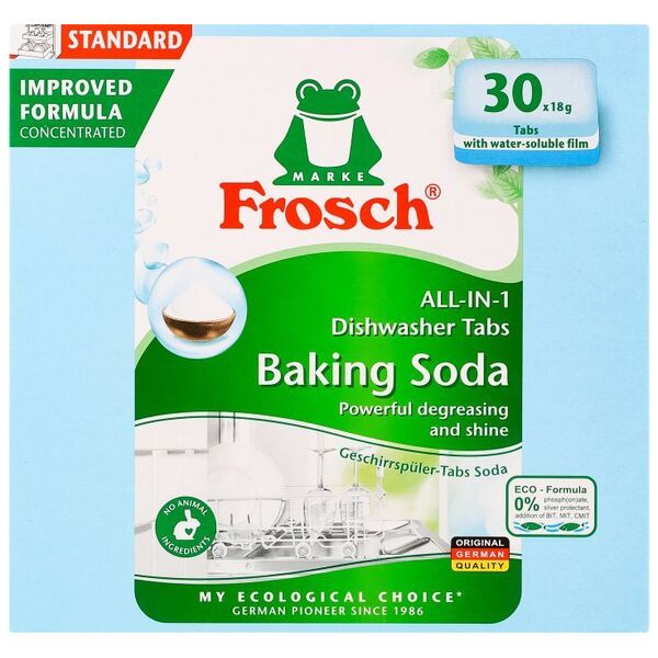 Frosch Frosch indaplovių tabletės su soda, 540 γρ 13962977 4009175965059