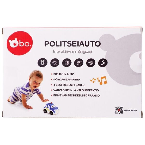 Vtech bo. Διαδραστικό αστυνομικό αυτοκίνητο (στην εσθονική γλώσσα.) 14003710 4743199080182