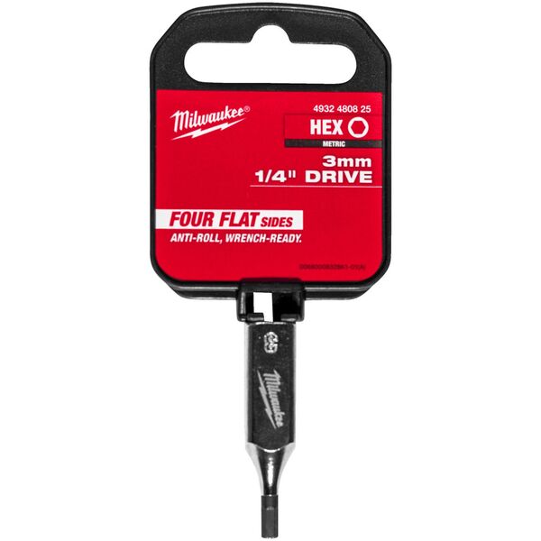 ΠΡΙΖΑ King Tony MILWAUKEE 1/4 ΜΕ ΜΥΦΟΣ IMBUS 3mm 14104840 4058546411107