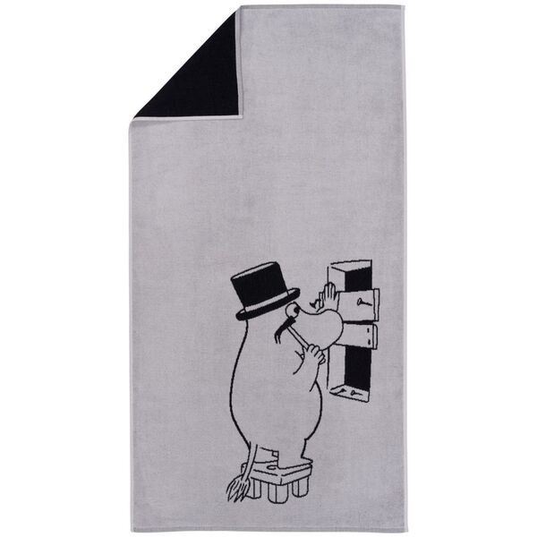 Πετσέτα Iittala Moomin 70x140 cm Moominpappa γκρι 14111997 6411801013795