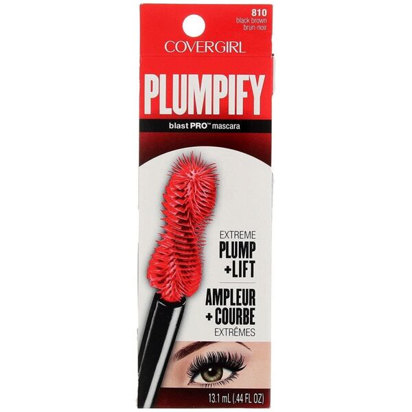 MAX FACTOR Covergirl, Plumpify, Lifting, Mascara, Μαύρο Καφέ, 13,1 ml για γυναίκες 14115561 8005610383088