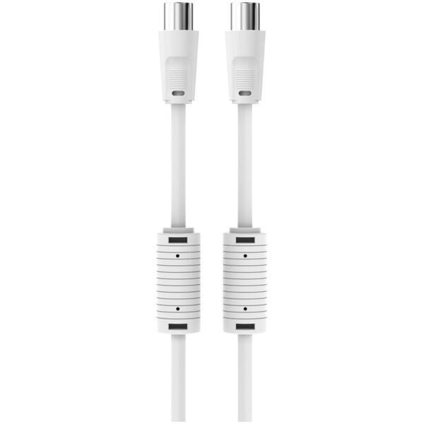 Καλώδιο κεραίας Sinox Sinox PRO. YouSee & Stofa godkendt. 5μ. Hvid 14205940 5706808052399