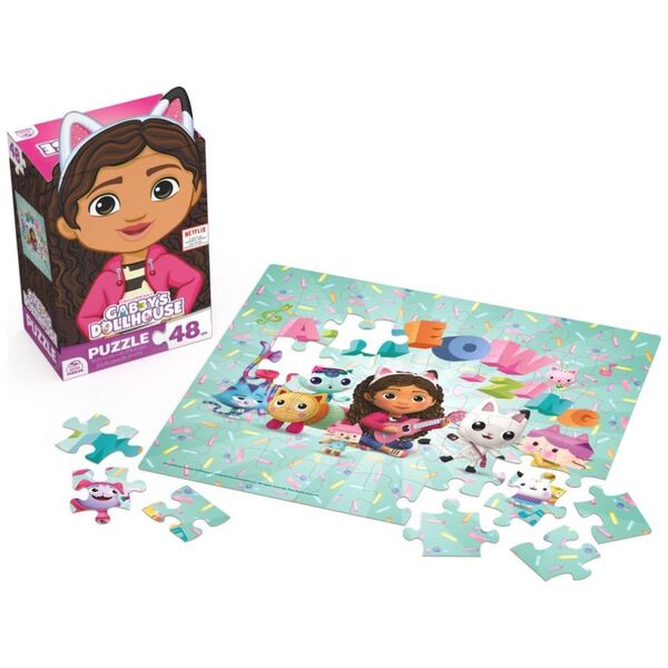 SPINMASTER GAMES SPINMASTER GAMES παζλ Gabby's Dollhouse, 48 τεμ., 6065937 14248794 778988444207