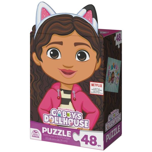 SPINMASTER GAMES SPINMASTER GAMES παζλ Gabby's Dollhouse, 48 τεμ., 6065937 14248794 778988444207